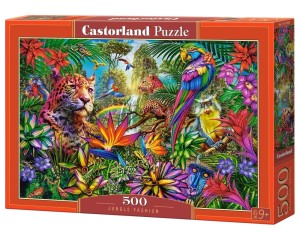 Castorland: Jungle Fashion (500) legpuzzel