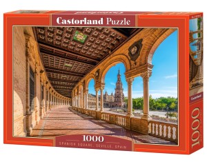 Castorland: Spanish Square, Seville (1000) legpuzzel