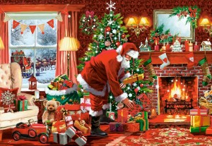 Castorland: Santa's Special Delivery (1500) kerstpuzzel