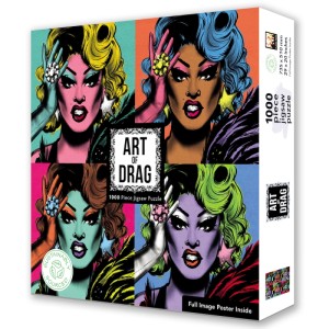 Flame Tree: Art of Drag (1000) verticale puzzel