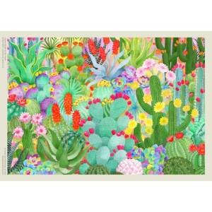 Flame Tree: Cactus Garden (1000) legpuzzel