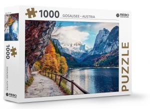 Rebo: Gosausee - Austria (1000) legpuzzel