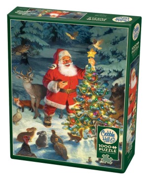 Cobble Hill: Santa's Tree (1000) verticale puzzel