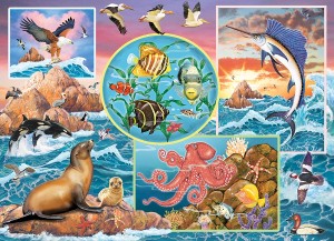 Cobble Hill: Ocean Magic (350XL) Family puzzel