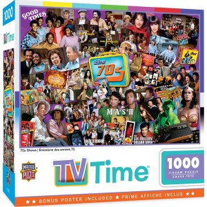 Master Pieces: Tv Time - 70s Shows (1000) legpuzzel
