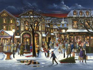 Cobble Hill: Tis the Season (500XL) kerstpuzzel