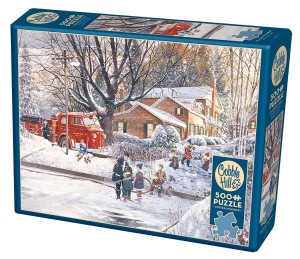 Cobble Hill: Big Game Tomorrow (500XL) winterpuzzel