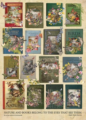 Cobble Hill: The Nature of Books (1000) verticale puzzel
