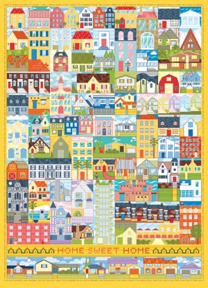Cobble Hill: Home Sweet Home (1000) verticale puzzel