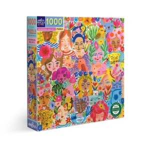 Eeboo: Goddesses and Pets (1000) vierkante puzzel