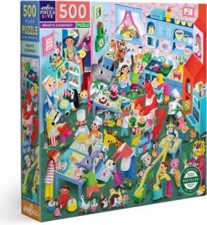 Eeboo: What's Cooking (500) vierkante puzzel