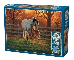 Cobble Hill: Quiet Time (500XL) paardenpuzzel