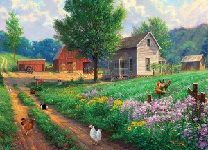 Cobble Hill: Farm Country (1000) legpuzzel