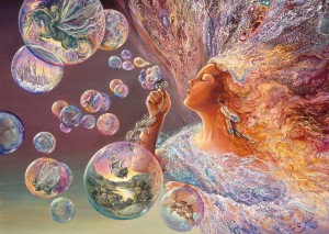 Grafika: Josephine Wall - Bubble Flower (500) legpuzzel