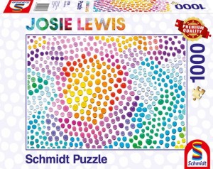 Schmidt: Josie Lewis - Gekleurde zeepbellen (1000) legpuzzel