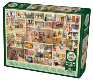 Cobble Hill: Carl Larsson - The House in the Sun (1000) legpuzzel