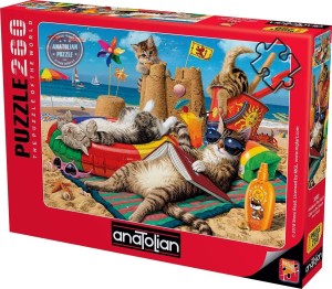 Anatolian: Cats on the Beach (260XL) legpuzzel