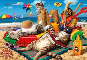 Anatolian: Cats on the Beach (260XL) legpuzzel