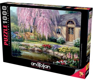 Anatolian: Cherry Blossom Cottage (1000) legpuzzel