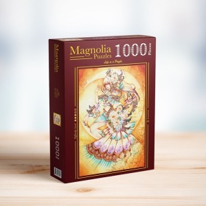 Magnolia: The Moon Laverinne (1000) verticale puzzel