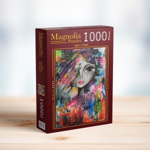 Magnolia: Chaotic Beauty (1000) verticale puzzel