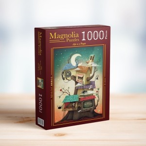 Magnolia: House on the Tree (1000) verticale puzzel