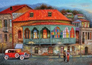 Magnolia: The Street of Old Tbilisi (1000) legpuzzel