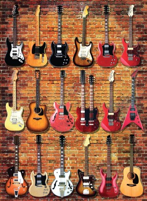 Anatolian: Guitar Collection (1000) verticale puzzel