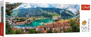 Trefl: Kotor, Montenegro (500) panoramapuzzel