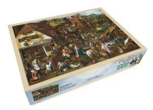 Bekking en Blitz: Pieter Brueghel - Spreekwoorden (1000) kunstpuzzel