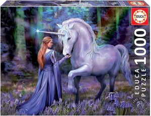 Educa: Anne Stokes - Bluebell Woods (1000) fantasypuzzel OP = OP