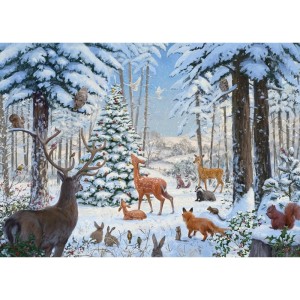 Otter House: Woodland Delight (1000) legpuzzel