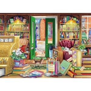 Otter House: The Book Shop (1000) legpuzzel