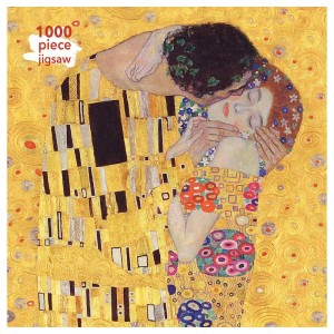 Flame Tree: Gustav Klimt - The Kiss (1000) verticale kunstpuzzel