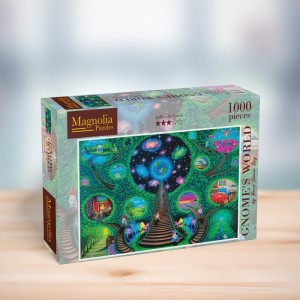 Magnolia: Gnome's World (1000) legpuzzel