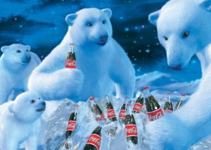 Schmidt: Coca Cola - Polar Bears (1000) legpuzzel