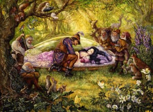 Grafika: Josephine Wall - Snow White (2000) legpuzzel