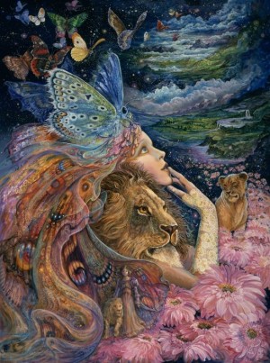 Grafika: Josephine Wall - Heart and Soul (2000) verticale puzzel
