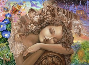 Grafika: Josephine Wall - If Only (2000) legpuzzel