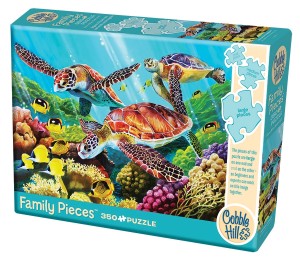 Cobble Hill: Molokini Current (350XL) Family puzzel