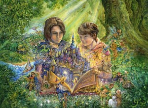 Grafika: Josephine Wall - Magical Storybook (2000) legpuzzel