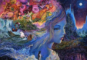 Grafika: Josephine Wall - Key to My Heart (1000) legpuzzel