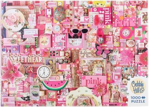 Cobble Hill: Pink (1000) legpuzzel