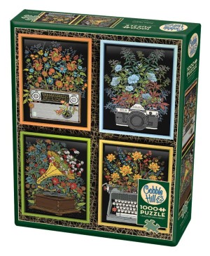 Cobble Hill: Floral Objects (1000) verticale puzzel
