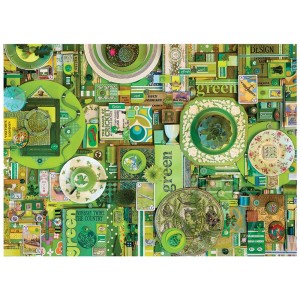 Cobble Hill: Green (1000) legpuzzel