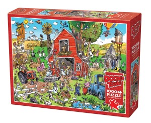 Cobble Hill: Doodletown - Farmyard Folly (1000) legpuzzel
