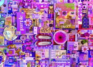 Cobble Hill: Purple (1000) legpuzzel