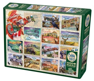 Cobble Hill: Greetings From Canada (1000) legpuzzel