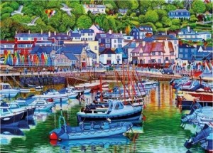 Gibsons: Lyme Regis Harbour (1000) legpuzzel