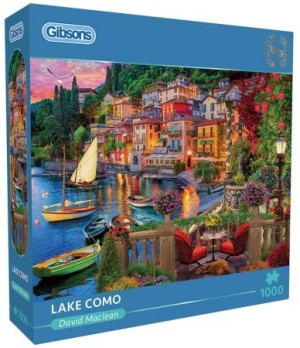 Gibsons: Lake Como (1000) legpuzzel
